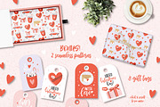 Valentine's Day Clip arts & quotes, an Object Graphic by lokko studio (Thumbnail 6 of 8)