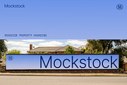 Roadside Property Hoarding Mockup, an Advertising Mockup by mockstock (Thumbnail 1 of 3)