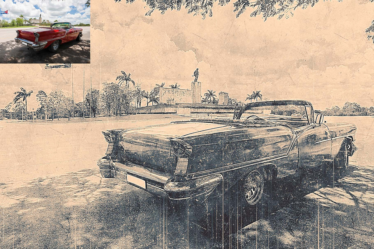 Old Cinematic Photography Effect, an Action Add-On by MRI STUDIO (Photo 3 of 16)