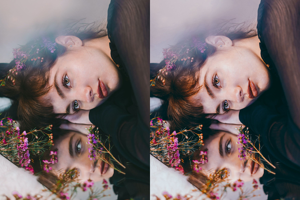 5 LILAC LIGHTROOM PRESETS, an Action Add-On by Emma Kate Creative (Photo 2 of 10)