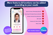 StarCV Pro-03|Canva Resume Template, a Landing Page Template by Omaikraf Studio (Thumbnail 6 of 9)