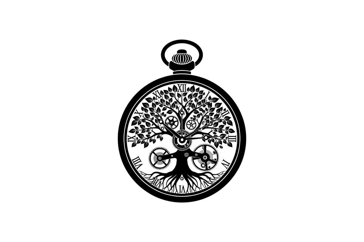 Steampunk Tree of Life Symbol Bundle, an Illustration by yasushie (Photo 6 of 31)