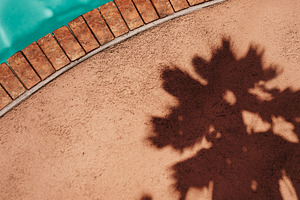 Summer background pool water beach., a Holiday Photo by hitdelight