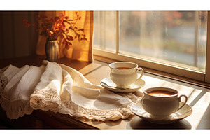 toast morning table ai generated, a Food & Drink Photo by pikepicture