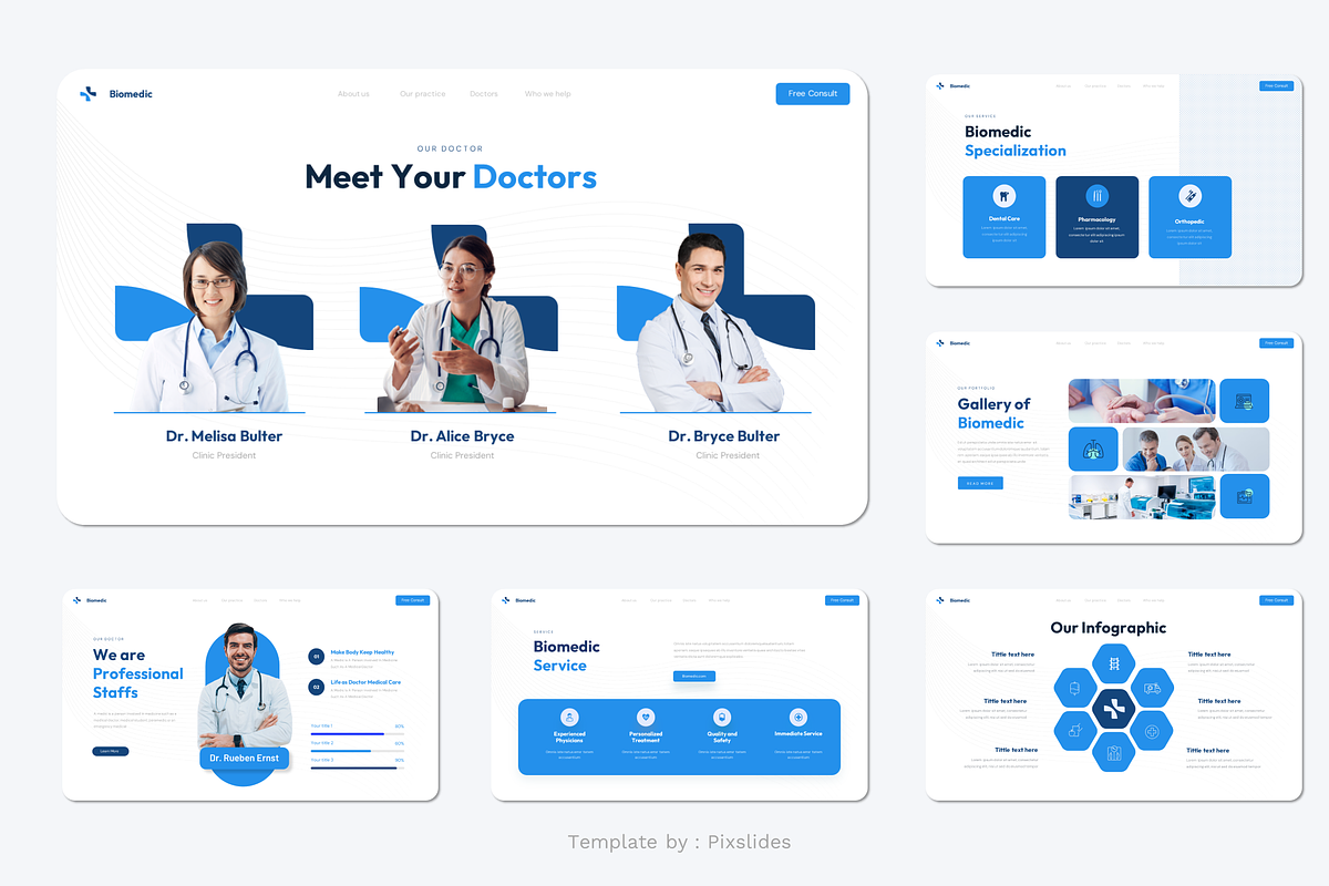 Medical Health PowerPoint, a Presentation Template by Pixslides (Photo 4 of 7)