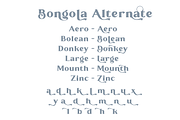 Bongola | Serif Display Font, a Serif Font by RT Studio (Thumbnail 7 of 11)