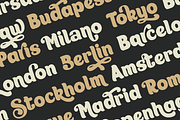 Sanremo, a Sans Serif Font by Larin Type Co. (Thumbnail 5 of 12)