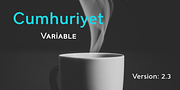 Cumhuriyet VF, a Sans Serif Font by Fontuma (Thumbnail 1 of 12)