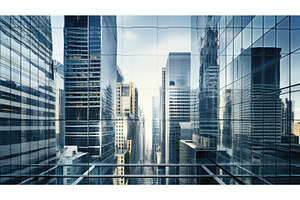 rise buildings office ai generated, an Architecture Photo by pikepicture