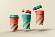 Take Away Paper Coffee Cup Mockups, a Cups & Container Mockup by dpi (Thumbnail 14 of 24)