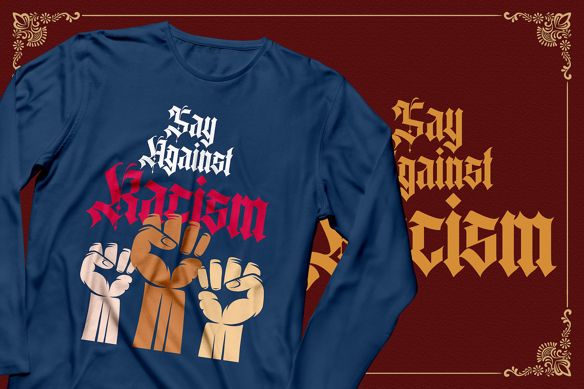 Agathiqy - Blackletter Font, a Blackletter Font by StringLabs (Photo 5 of 13)
