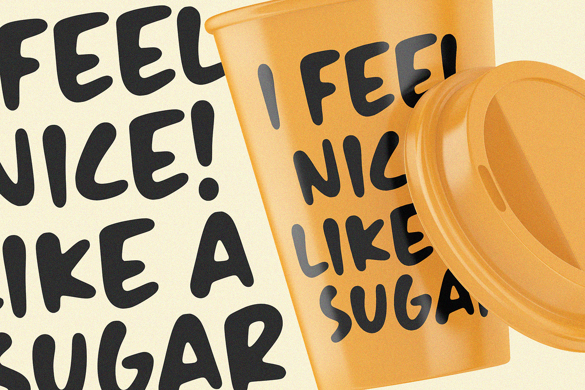 Star Pancake Font, a Handwritten Font by Timurtype (Photo 3 of 7)