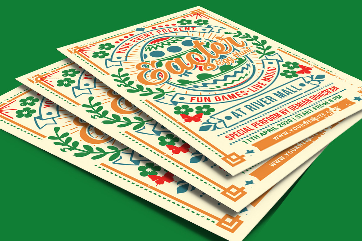 Easter Egg Hunt, a Flyer Template by Muhamad Iqbal hidayat (Photo 4 of 4)