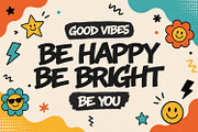 Chetabi Playful Bold Display Font, a Sans Serif Font by Maulana Creative (Thumbnail 4 of 7)