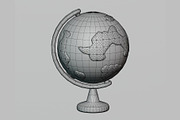 Earth Globe, an Object 3D Model by fahad121 (Thumbnail 6 of 7)