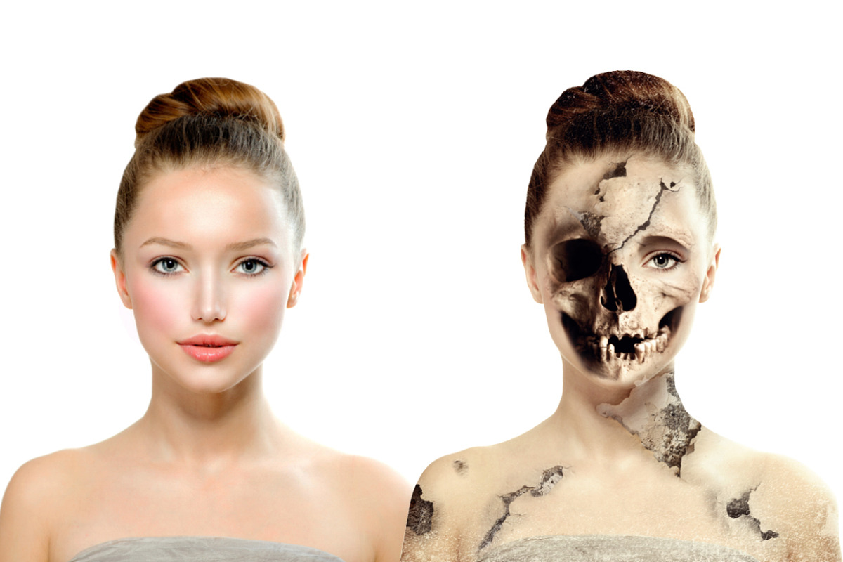 Skull Face Ps Action, an Action Add-On by ArtPlanet (Photo 6 of 13)