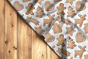 Gingerbread Christmas Pattern, a Pattern Graphic by Kreeya Art Shop (Thumbnail 14 of 14)
