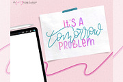 Procreate Block Lettering Brushes, a Brush Add-On by My Fancy Design Shop (Thumbnail 8 of 10)