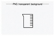 Lab Glassware Tube Flask Icons, an Outline Icon by Designfour (Thumbnail 2 of 7)