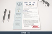 Professional & Modern Resume Design, a Resume Template by HIRED Design Studio (Thumbnail 8 of 12)