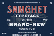 Samghet, a Sans Serif Font by Megflags (Thumbnail 1 of 8)
