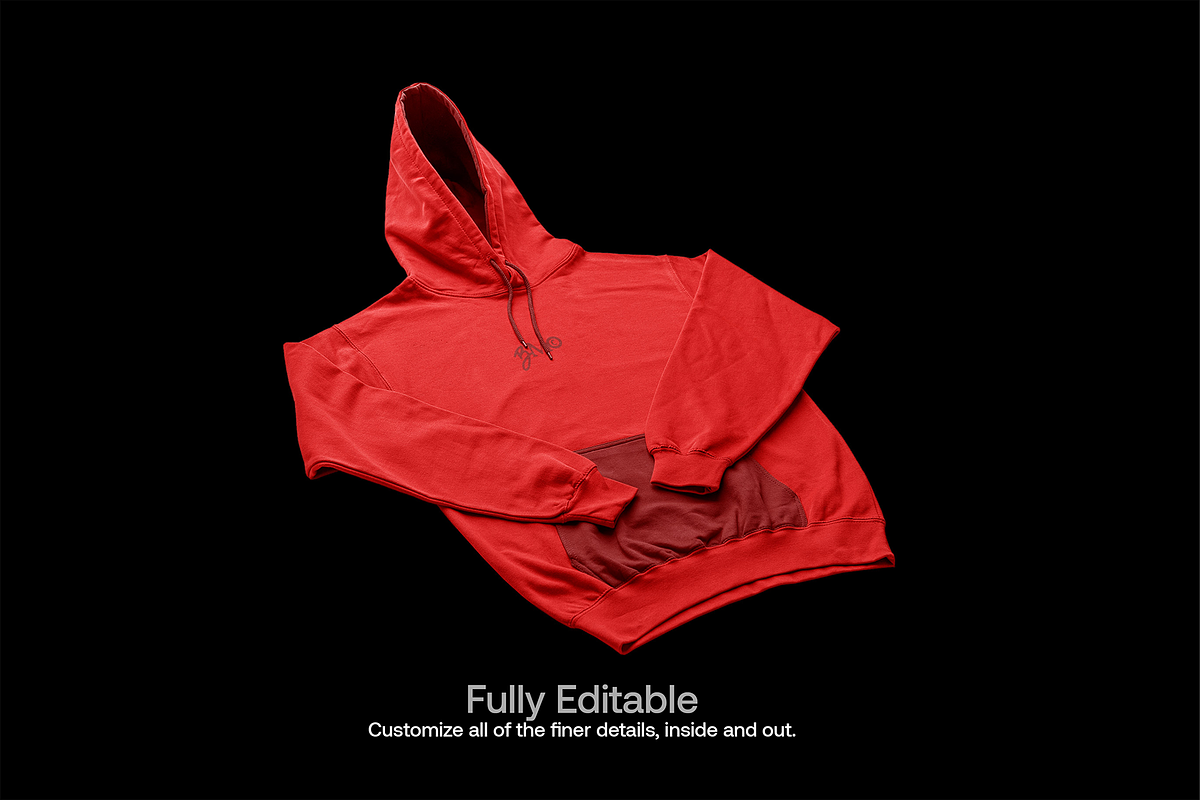 Arms-Folded-Hoodie.psd - Streetwear, a Hoody Mockup by BLKMARKET© (Photo 3 of 4)