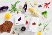 Fruit and Vegetable stickers bundle, a Food Illustration by Olha ZS (Thumbnail 5 of 6)
