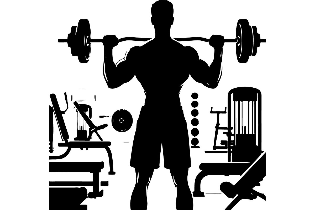 Bodybuilder Silhouette Bundle, an Object Graphic by Creativeshirt (Photo 12 of 13)
