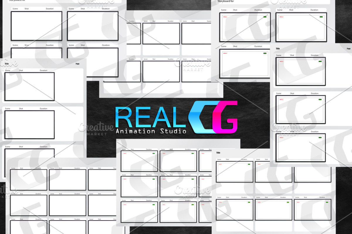 HDTV storyboard storyboard template
