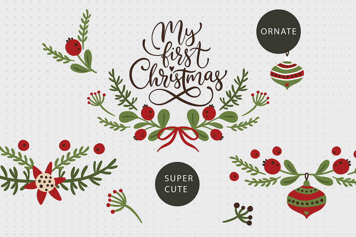 Christmas lettering & Christmas SVG, an Object Graphic by ClipArtRoom (Photo 2 of 5)