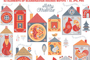 SCANDINAVIAN MOTIFS. Vector Set, an Animal Illustration by Irina Skaska (Thumbnail 12 of 13)