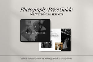 Photography Pricing Guide, a Templates & Theme by Studio Annie Louise