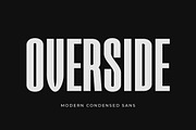 Overside - Modern Condensed Sans, a Sans Serif Font by TypeLogue (Thumbnail 1 of 6)