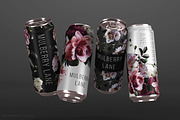 Mulberry Floral Clip Art Pattern Kit, an Object Graphic by Eclectic Anthology (Thumbnail 9 of 17)