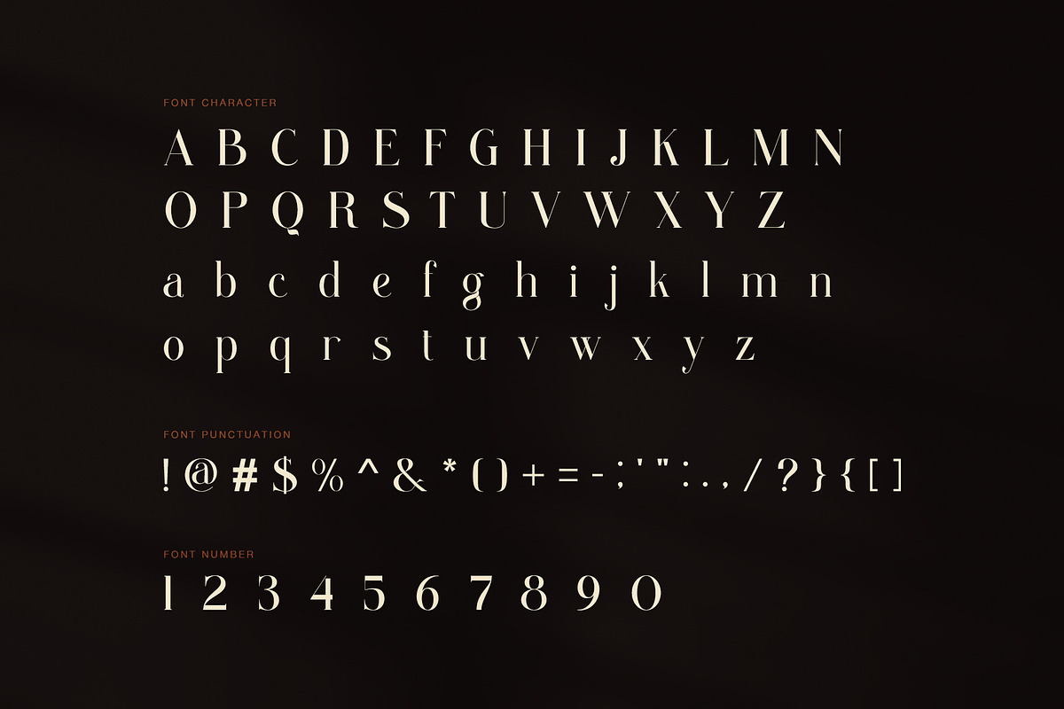 Kenna Elegant Serif Display Font, a Serif Font by Perfectype (Photo 7 of 8)