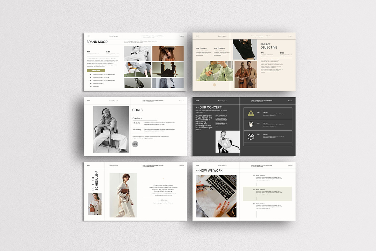 Brand Proposal PowerPoint Template, a Presentation Template by Creative-Work (Photo 5 of 7)