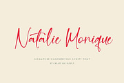 Quillia - Bold Signature Handwriting, a Handwritten Font by CreateBigSupply (Thumbnail 4 of 10)