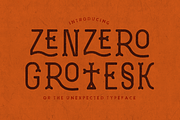 Zenzero Grotesk, a Font by Hederae Type Foundry (Thumbnail 1 of 6)