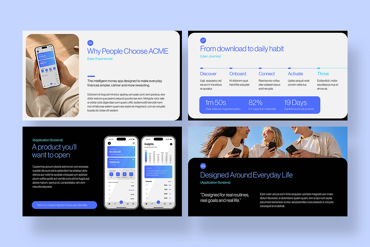 Mobile App Presentation Template, a Presentation Template by BrandPacks (Photo 4 of 7)