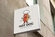Cute Hot Dog Logo Template, a Branding & Logo Template by YUDesignStore (Thumbnail 3 of 7)