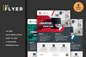 Business Flyer Template InDesign