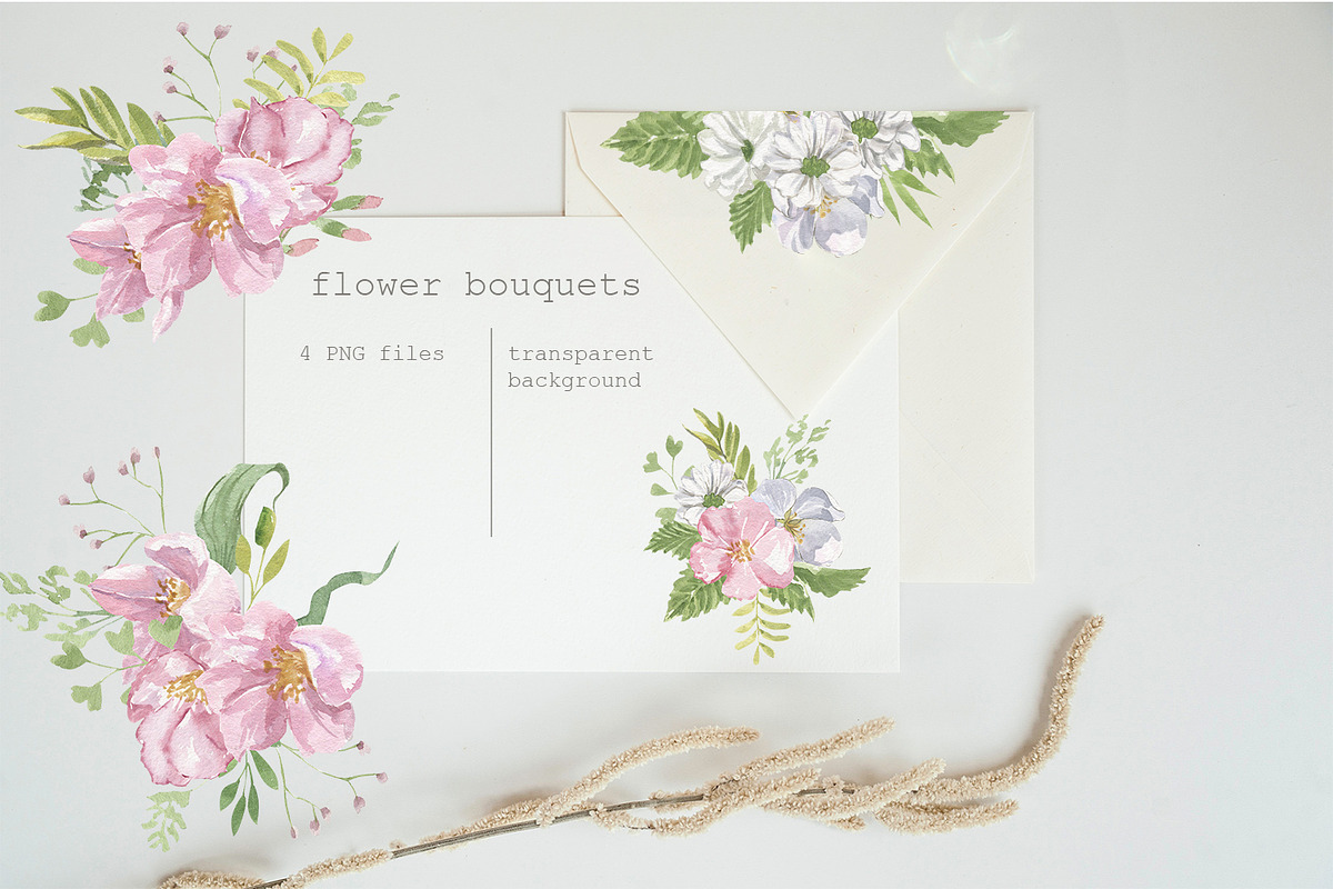 Spring Letters, an Illustration by Love Watercolor Store (Photo 3 of 9)