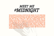 WOLFSBANE, a Serif Font by Midnight Grim (Thumbnail 4 of 6)