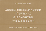 Ramblin Rose - Western Font Trio, a Handwritten Font by Davide Bassu (Thumbnail 9 of 9)