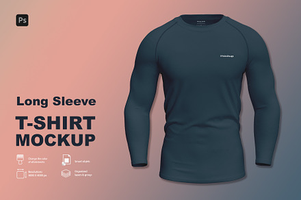 Longsleeve T-Shirt Mockup