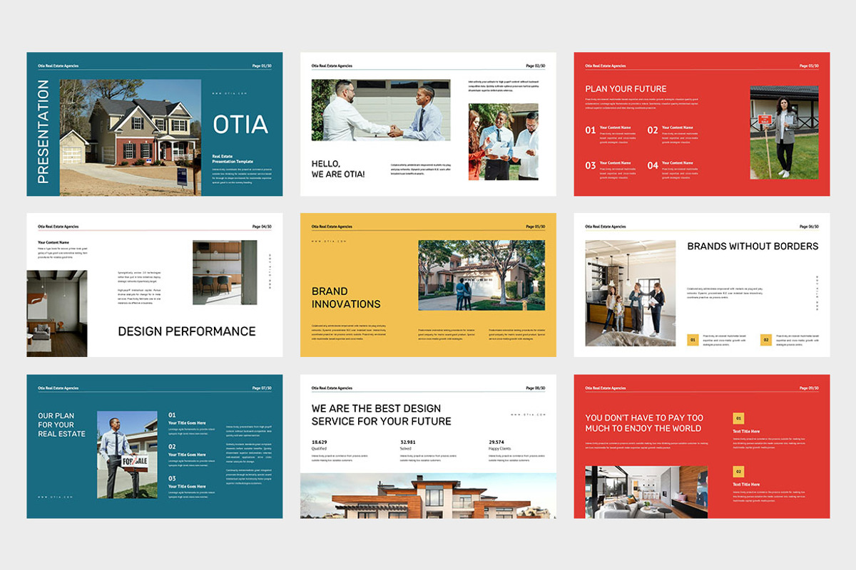 Otia : Real Estate Google Slides, a Presentation Template by Punkl Camp (Photo 2 of 9)