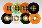 7 Vinyl Mockup, a Packaging Mockup by Glue Lab (Thumbnail 3 of 5)