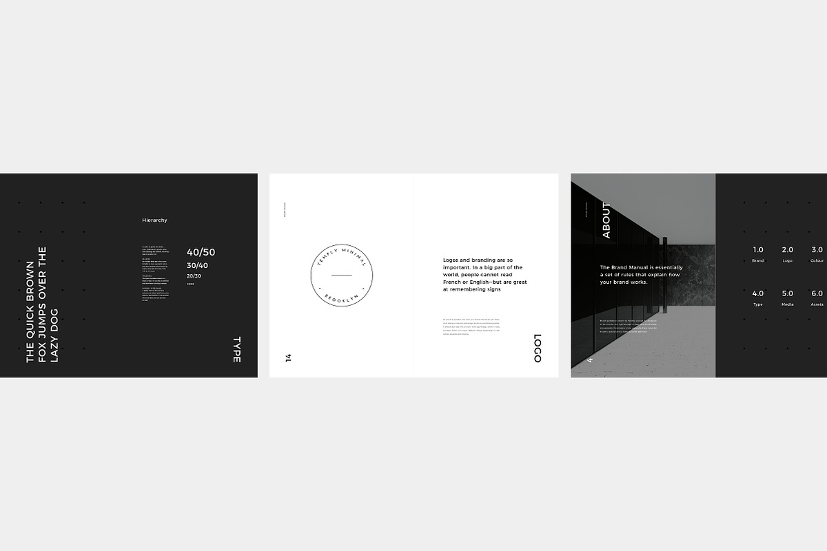 Brand Manual, a Brochure Template by T E M P L Y (Photo 7 of 9)