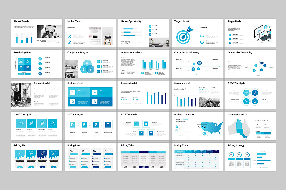 Business Pitch Deck PowerPoint, a Presentation Template by Design Vault (Photo 5 of 7)