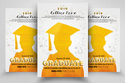 Graduate Announcement Flyer, a Flyer Template by Business Flyers (Thumbnail 1 of 2)
